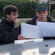 Tyler Alvarez as Peter Maldonado and Jimmy Tatro as Dylan Maxwell (Photo: Tyler Golden / Netflix)